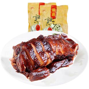 新雅粤菜馆卤味酱鸭2袋熟食卤鸭凉菜酱板鸭五香熟食冷盘熟食