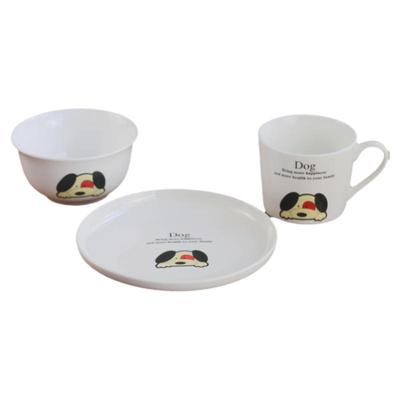 十二生肖陶瓷碗米饭碗买就送筷子