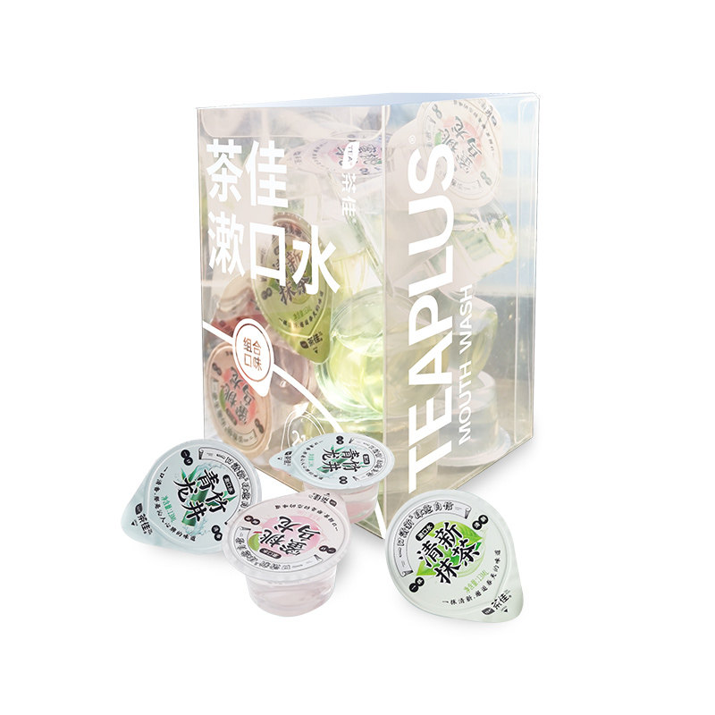 Teaplus茶佳便携式杯漱口水清新口气经典款抹茶味水果周用量便携