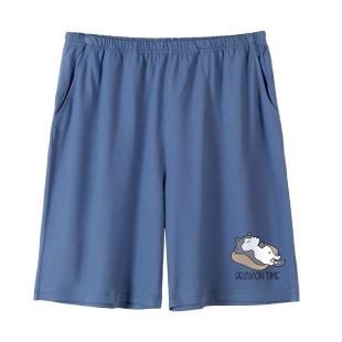 【萌宠】男士睡裤夏季短裤纯棉家居服夏天睡衣裤子居家裤大裤衩子