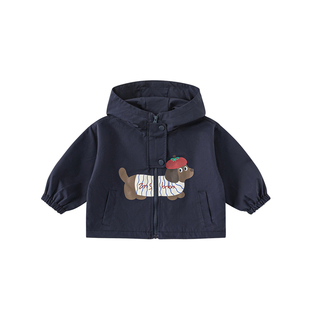 男童外套宝宝冲锋衣春季新款童装女童春秋上衣男宝宝防风春秋衣服