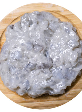 新鲜虾滑10袋青虾滑鲜冻火锅食材挤袋海底豆捞手打丸即食商用冷冻