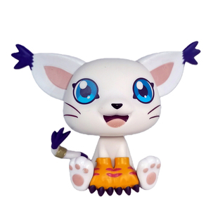 数码宝贝动漫周边车载机箱桌面摆件迪路兽Q版公仔手办二次元潮玩