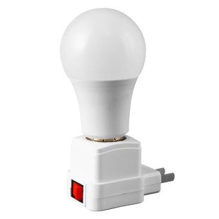 家用直插式插座灯带插头开关超亮卧室节能照明插电小夜灯led灯泡