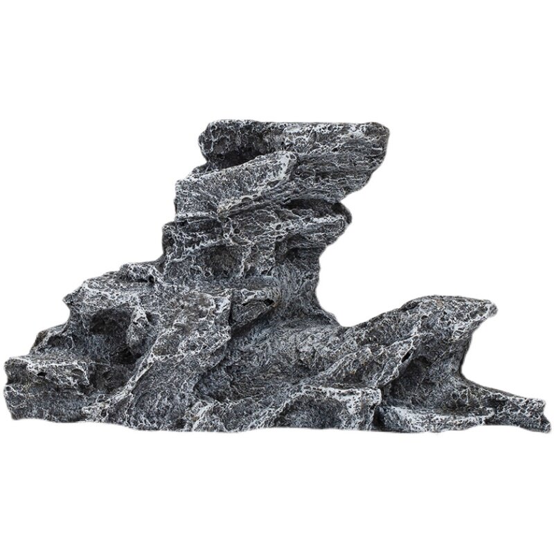 盆栽造景仿真假山石家用盆景装饰石头家居微景观生态奇石小块摆件