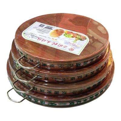 泰国宪木菜板铁木实木砧板切菜板案板家用木制菜板圆形切菜板菜墩