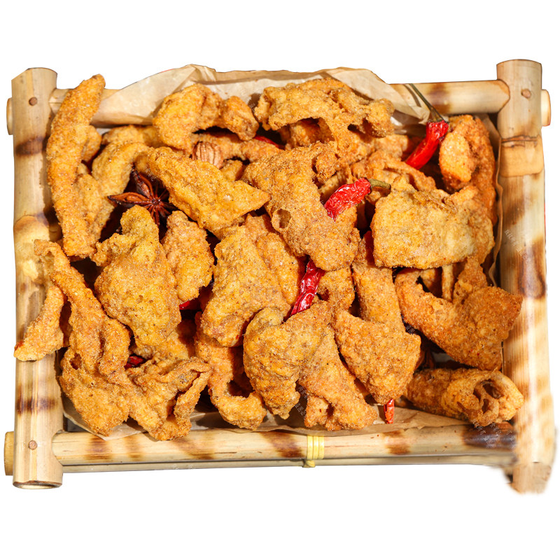 香酥鸡皮酥脆爽口油香四溢解馋爽