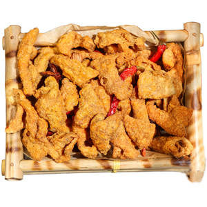 香酥鸡皮酥脆爽口油香四溢解馋爽