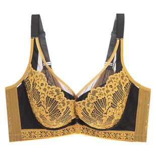 奥维丝丽线下正品内衣女薄款大胸显小软钢圈上托收副乳文胸2274