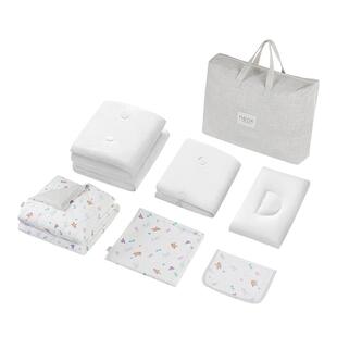 Nest Designs婴儿竹棉盖被儿童盖毯春夏被子幼儿园六件套