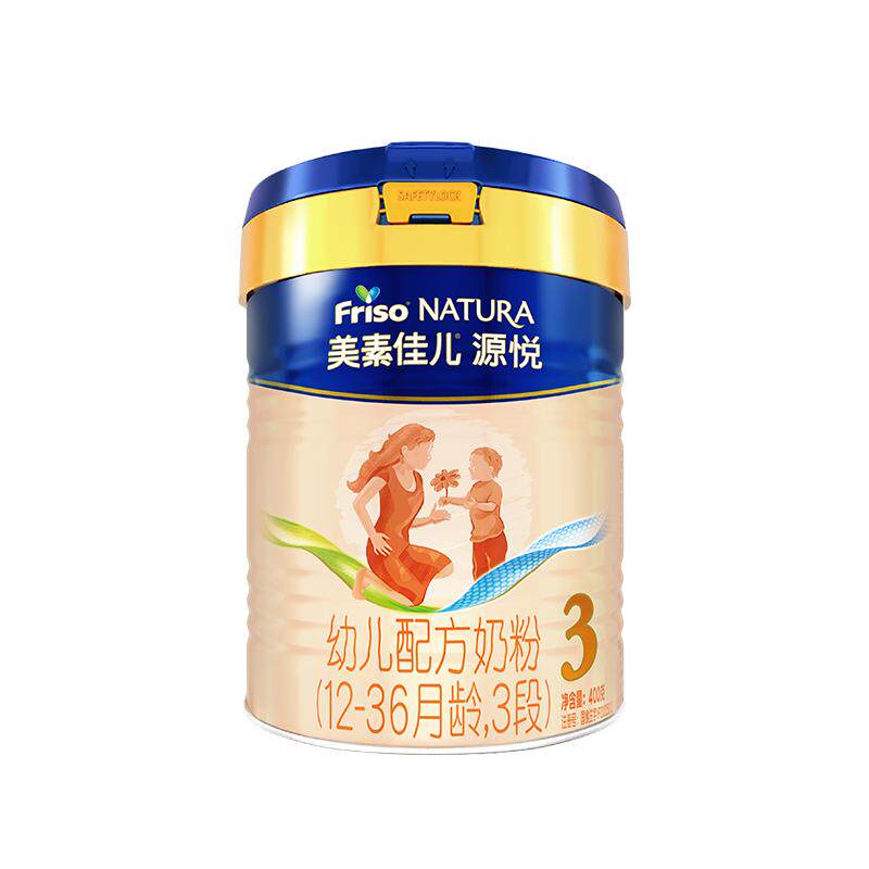 美素佳儿源悦3段奶粉400g单罐装