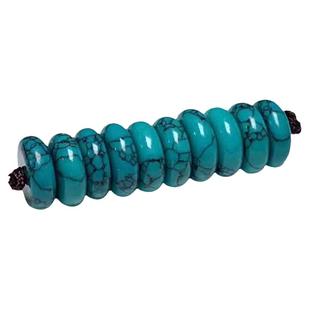 绿松石散珠隔片隔珠串珠配珠垫片铁线老型天然高瓷星月菩提配饰