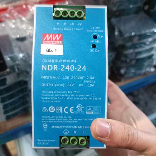 议价明纬电源NDR24024成色漂亮包邮包好用可维修