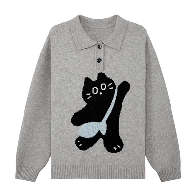 左西女童毛衣polo衫秋冬保暖内搭