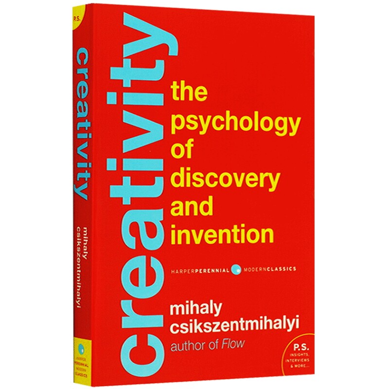 创造力 英文原版 Creativity 心流与创新心理学 Flow 心流之父米哈里希斯赞特米哈伊力作 英文版心理学书籍 正版进口书