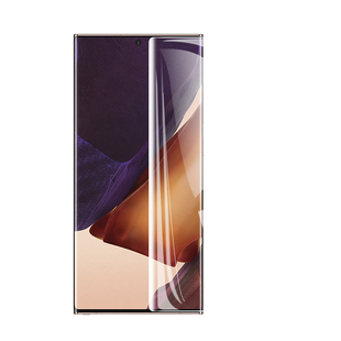 适用三星note20ultra钢化膜uv全胶note20手机膜全屏覆盖note20u玻璃曲面全包无黑边note20ultrauv保护膜