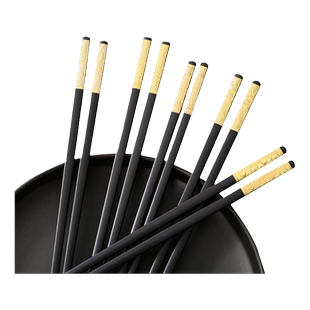 抗菌合金筷子酒店高档商用27cm防霉防滑餐饮精品耐高温快子易清洗