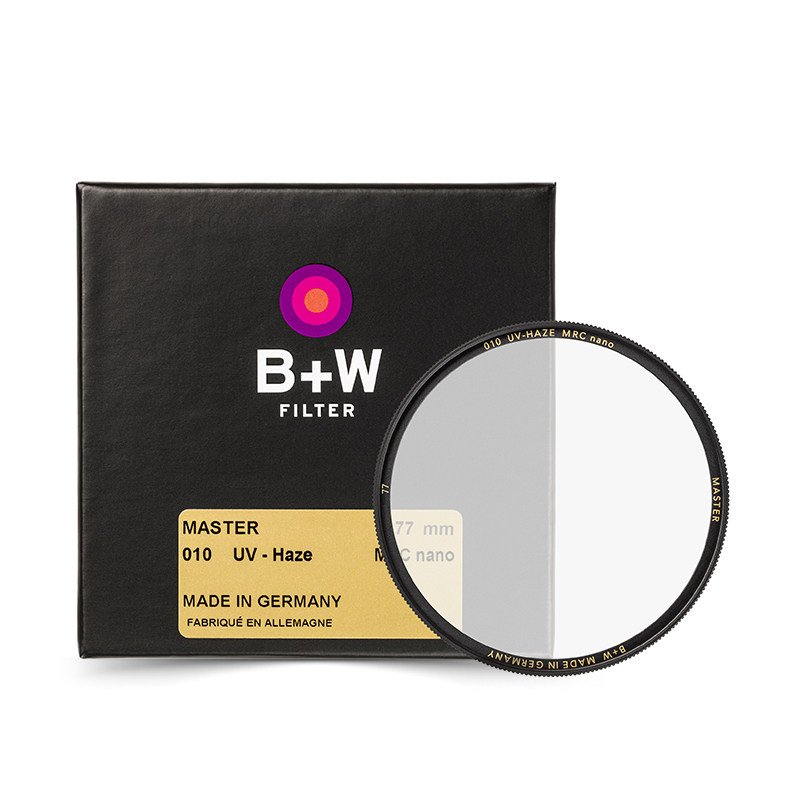 新品!B+W Master MRC nano 010 UV纳米多膜bw uv镜77mm/67mm/46mm