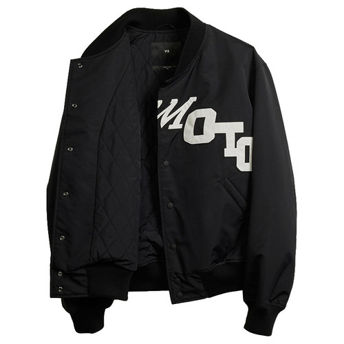 Y3 Y-3 海外直邮 正品 男士潮牌刺绣棒球服夹克外套情侣款 IR7105