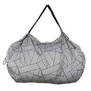 韩版日式旅行折叠购物袋环保袋便携大容量单肩包一秒收纳包收纳袋