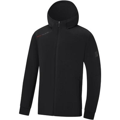 特步连帽外套男2025年秋季新款运动上衣训练健身夹克975329940111