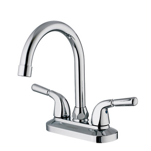 九牧双孔面盆水龙头冷热老式台盆洗脸手池卫生间洗漱台可旋转2203