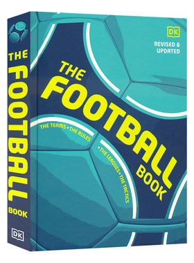 DK The Football Book The Teams The Rules The Leagues The Tactics 足球之书 球队 规则 联盟 战术 精装 英文原版进口百科科普
