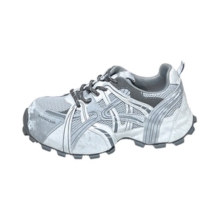 厚底老爹鞋女款2026春季新款不累脚软底阿甘女鞋百搭休闲运动鞋子