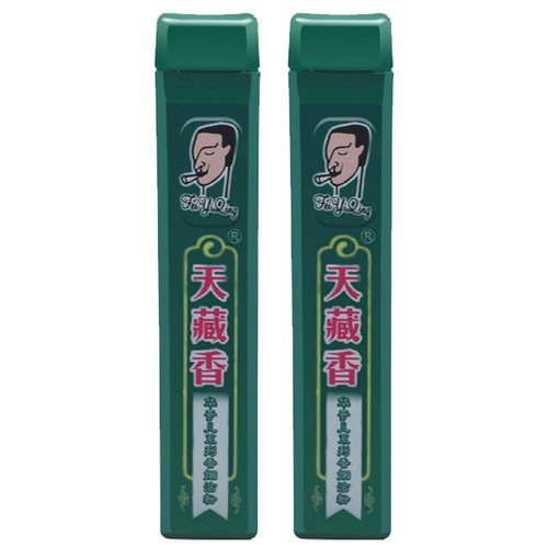 天藏香烟友爽烟沾粉中国台湾正品进口原料天藏香薄荷清凉烟粉2支