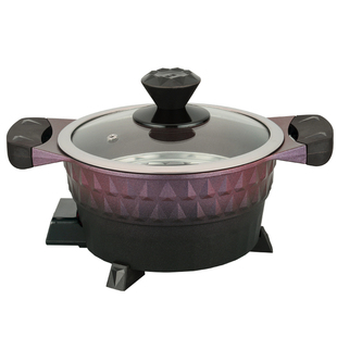 傻厨282209多用电热锅电火锅电煎锅电炒锅锅巴锅不粘锅小尺寸20cm