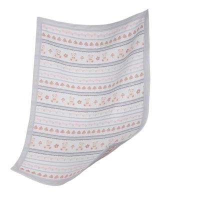 雅赞婴儿凉席透气吸汗纱布软席