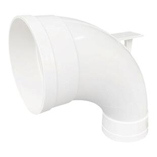 PVC大曲率异径弯头160*110mm带双检口同层排水排污下水管配件大全