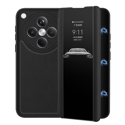 oppofindX8/X8pro真皮磁吸翻盖壳
