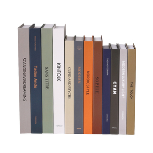 创意新款假书摆件仿真书欧式英文书籍书本拍摄道具欧式家居装饰品