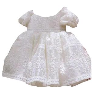 周岁女宝礼服女童生日宴会裙2026新款蓬蓬裙花童婚礼小女孩公主裙