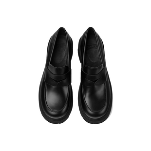 【博主同款】Camper看步女鞋Milah增高皮鞋女厚底乐福鞋粗跟单鞋