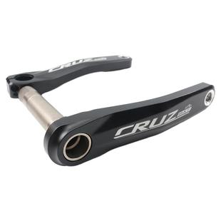 山地自行车曲柄CNC铝合金中空一体GXP三钉直装曲柄 155/160/165mm