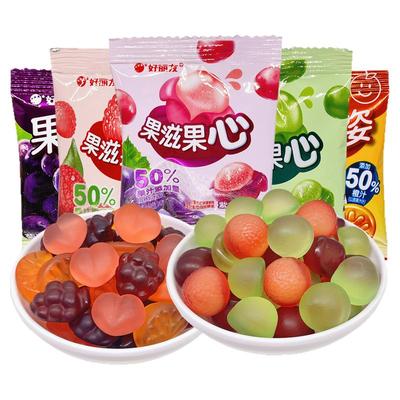 好丽友夹心果汁软糖可剥皮