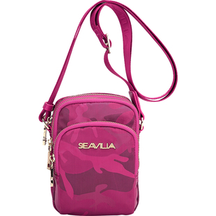 诗蔚新款女包斜挎包防水旅行登山手机包妈妈包休闲简约风日常小包