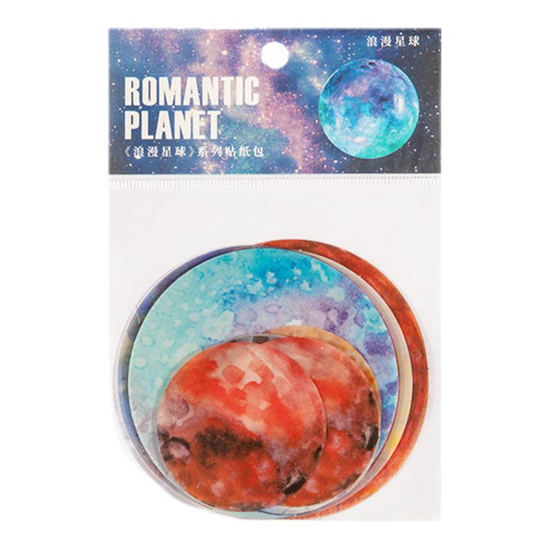 PET贴纸包浪漫星球星空魔法阵ins风手机壳行李箱手帐装饰贴画DIY