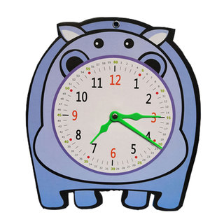 小学生数学认识时间教学模型钟儿童学习认钟表玩具时针时钟教具