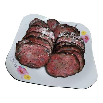 湖南特产邵阳柴火猪血丸子猪血粑