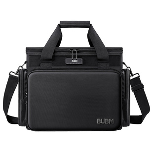 BUBM台式电脑收纳行李箱26寸27寸机箱包显示器收纳包主机搬运箱便携手提搬家包带锁防震防摔外设收纳保护套