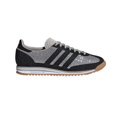 adidas阿迪达斯三叶草T头鞋2026春女SL72 OG满钻闪亮薄底鞋KJ6151