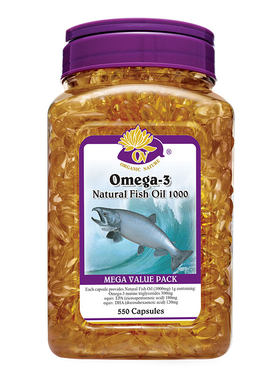 【自营】澳至尊孕妇成年人Omega3DHA/EPA550粒家庭装进口深海鱼油