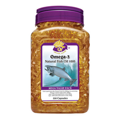 【自营】澳至尊孕妇成年人Omega3DHA/EPA550粒家庭装进口深海鱼油