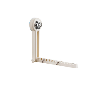 吸盘晾衣架阳台飘窗晒衣服折叠架子旅行宿舍用学生可伸缩晾衣神器