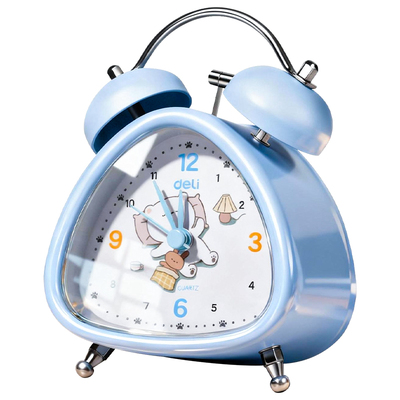 得力【强力叫醒】机械闹钟
