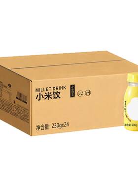 盒马 小米饮 230g*24瓶谷物植物蛋白饮料