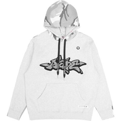 Aape薄绒抽绳连帽卫衣3944XAJ